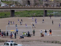 Soccer players, Tegucigalpa