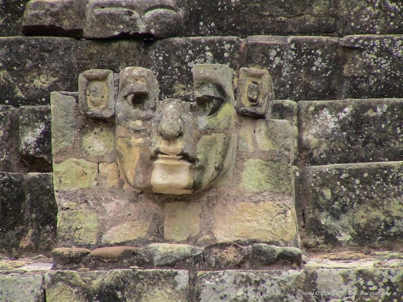 Mayan Scuplture at Copan, Honduras
