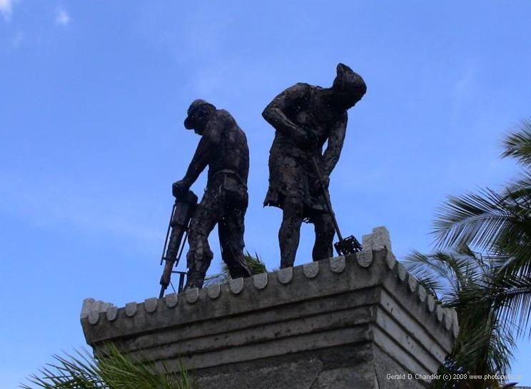 Sandanista Statue to Worker, Managua