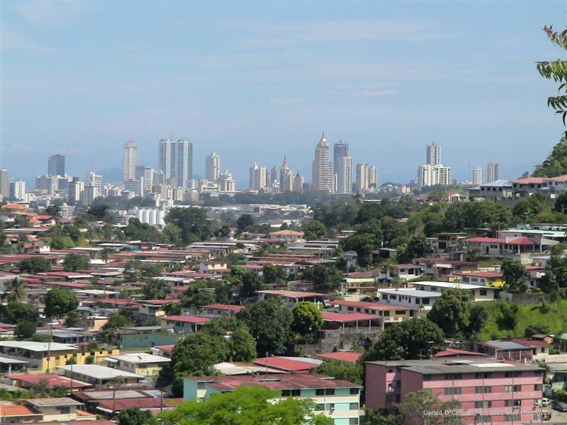 Central Panama from Hindu Temple