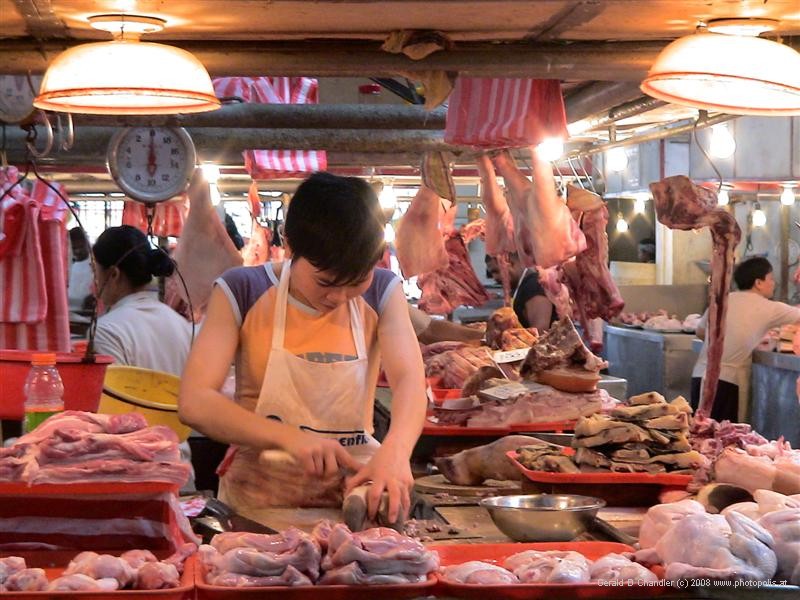 Meat Stall, Central Food Market