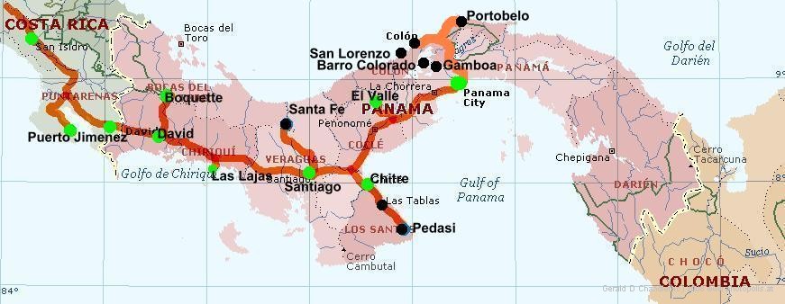 Panama Route