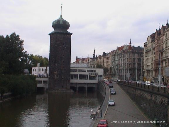 Old Water tower, Vltava River