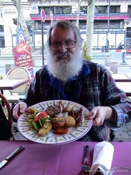 Gerry and Food. Yummy!
