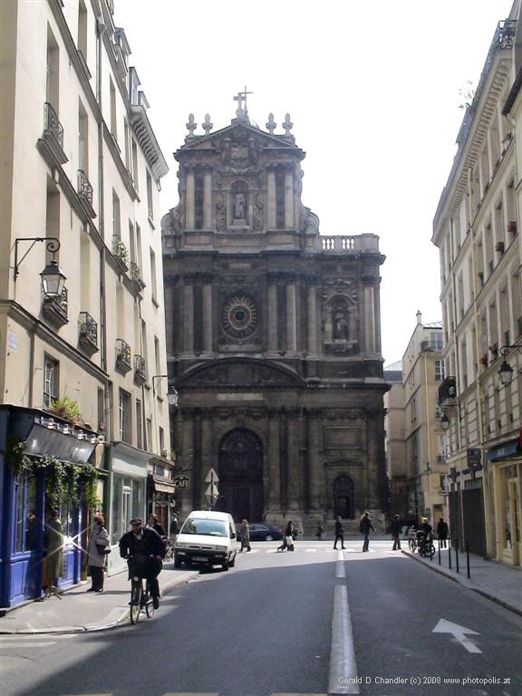 Eglise, Rue de Rivoli, Les Marais