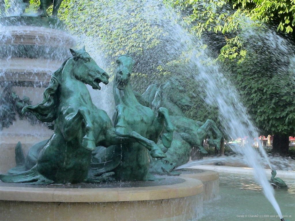 Rampant Horse Fountain