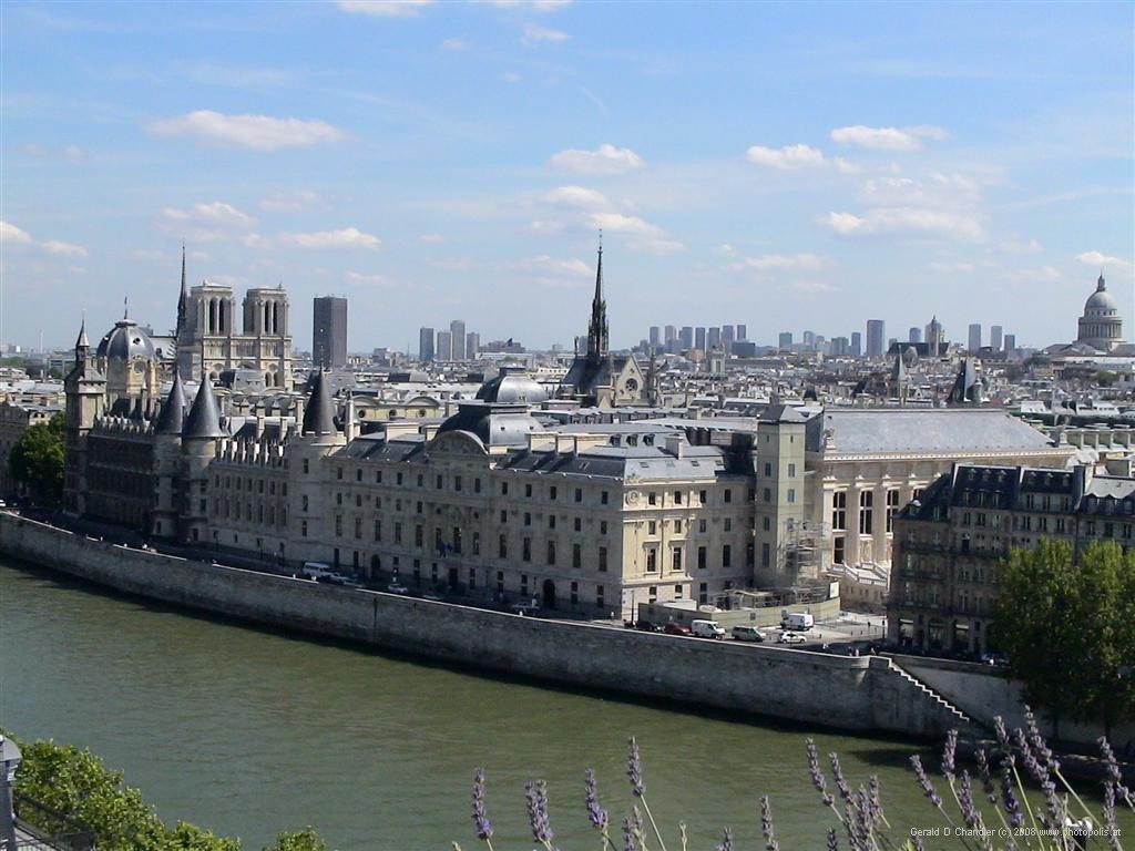 Seine, Notre Dame, Left Bank, Pantheon