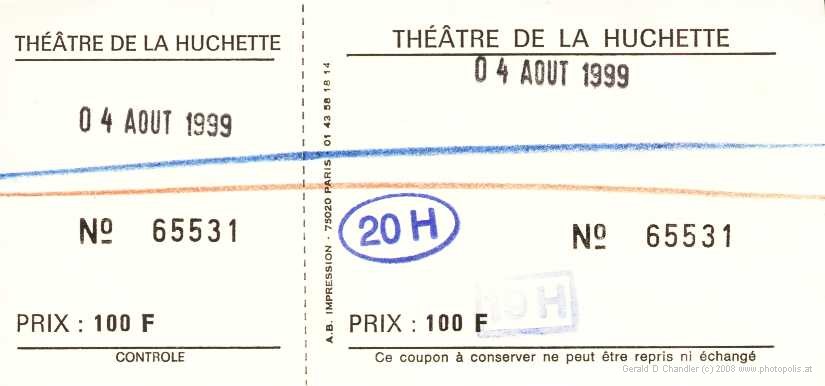Theatre de la Huchette