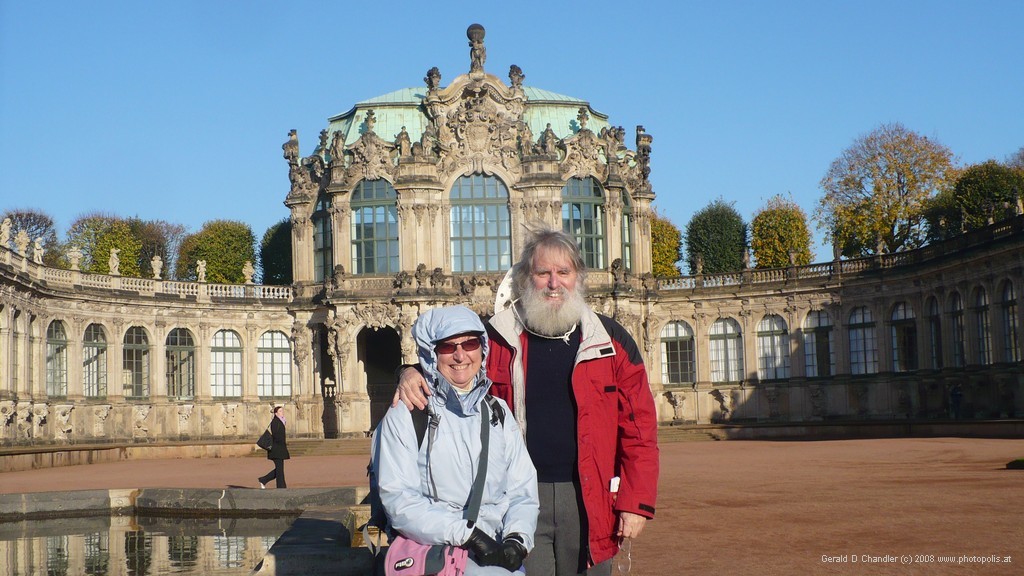 In the Zwinger Courtyard