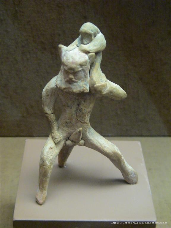 Silenus Figurine, 550-530 BC