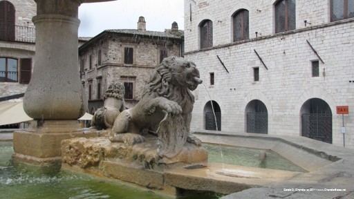 Fountain in main square
