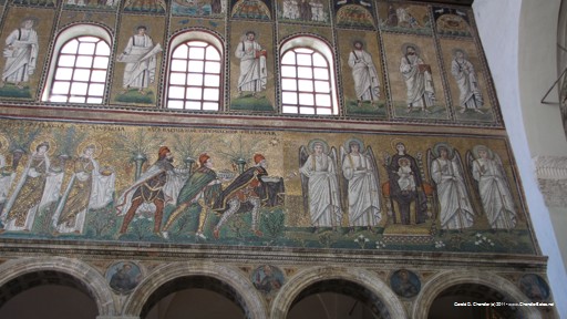 Byzantine church mosaic