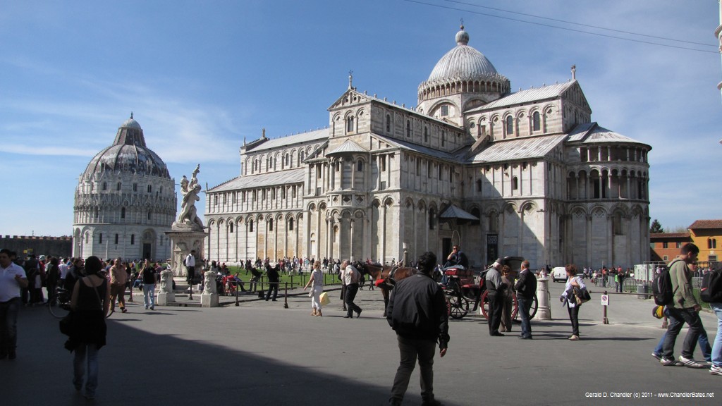 Pisa Baptistry and Duomo