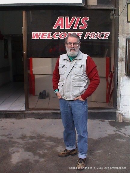 Gerry at Avis Office