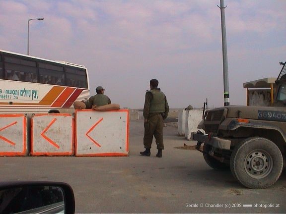 Israeli Army Check Point