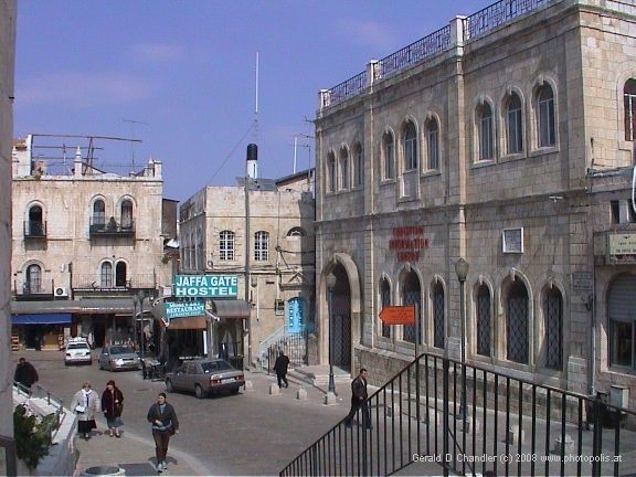 Old City just inside Jaffa Gate