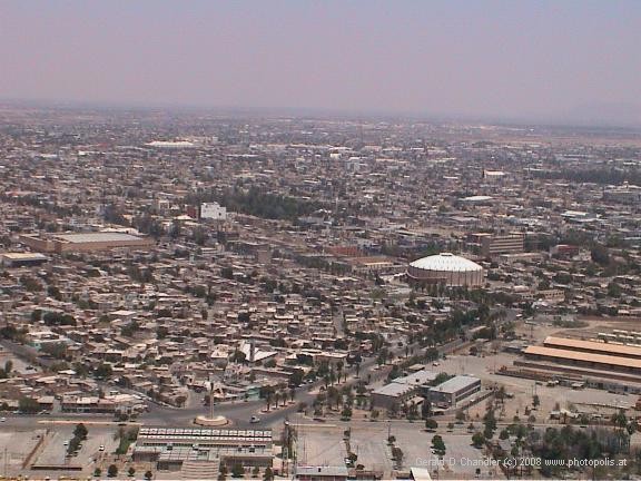 View of Torreon from Cristo Rey Hill
