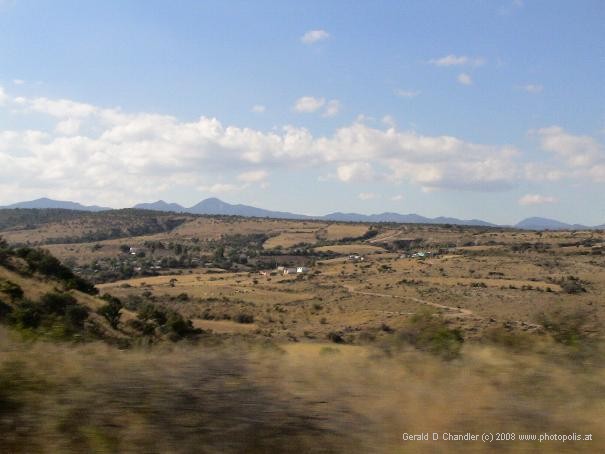 Countryside between Dolores Hidago and Guanajuato
