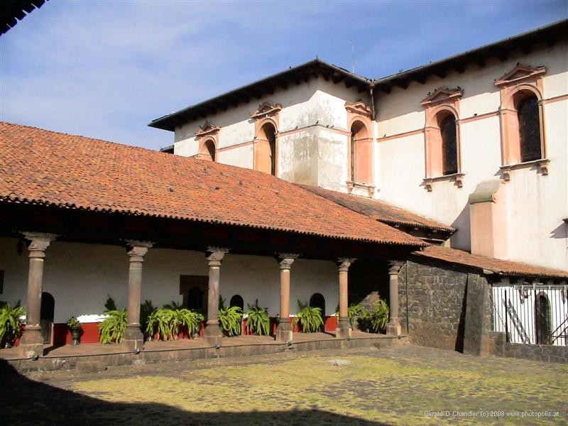 The oldest colonial building in Uruapan, now a museum