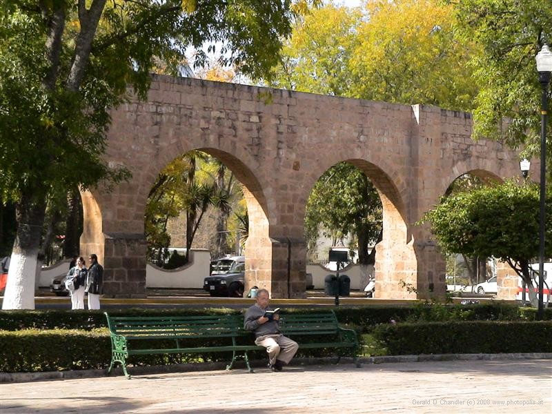 Part of old Morelia water aqueduct