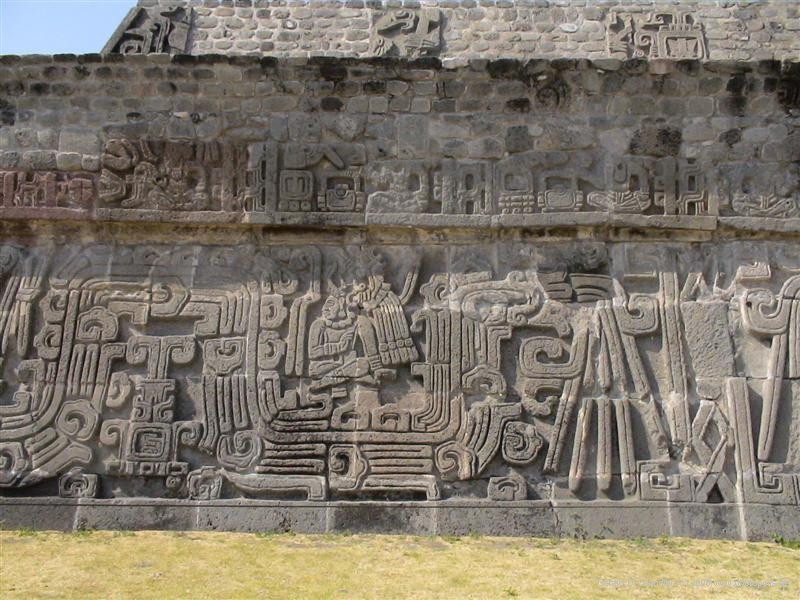 Hieroglypic message at Xochicalgo