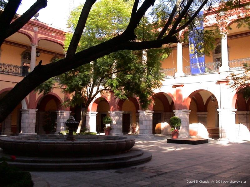 San Luis Potosi Courtyard