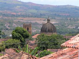 Templo (Church) dome seen from town heights