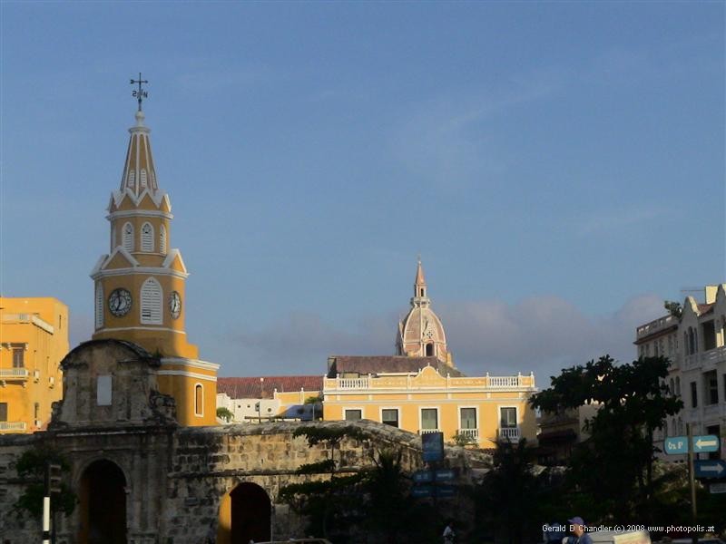 Clock Tower Gate and Cathedral Dome