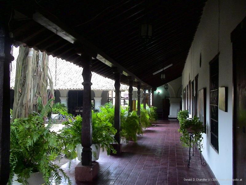 Courtyard Arcade in Hotel Dona Manuela
