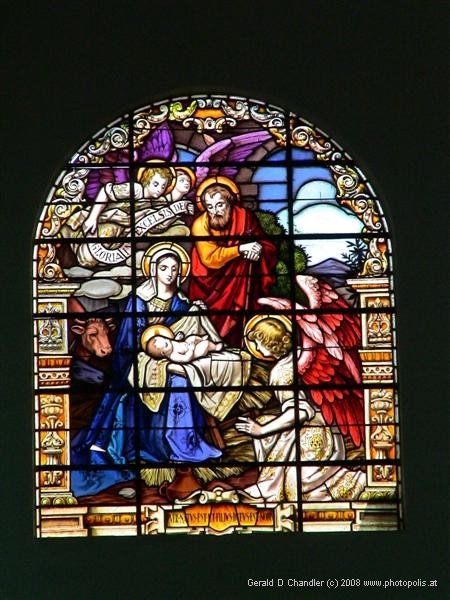 Stained Glass in Cathedral