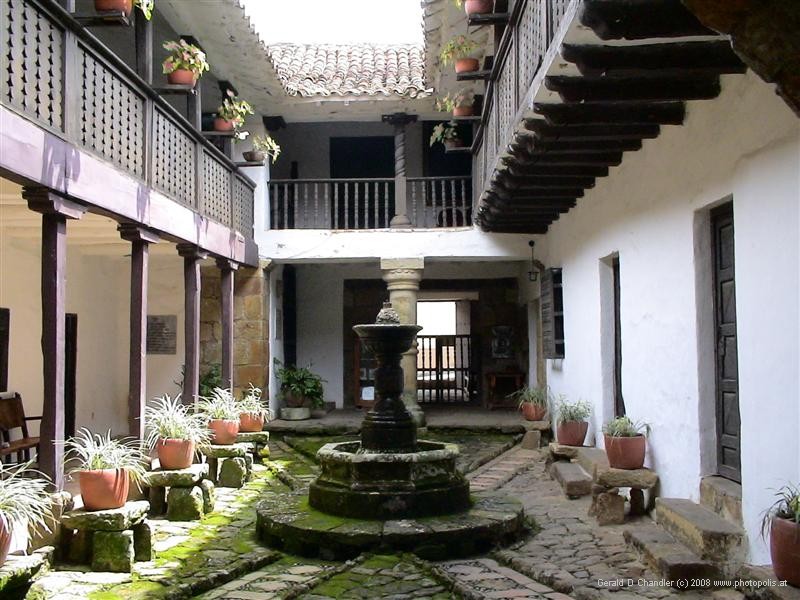 Courtyard of Casa de la Cultura Museum