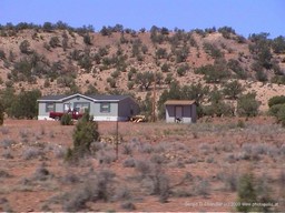 Navajo homes, US Rte 89