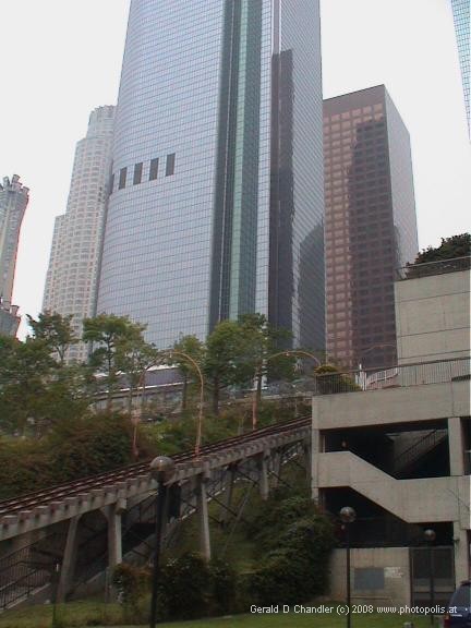 Angeles Flight & Tall building