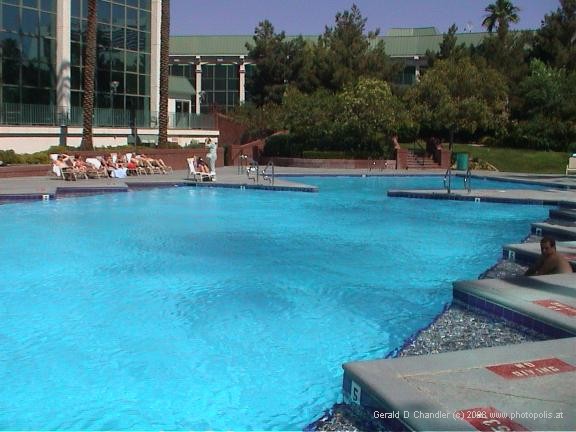 Frontier Hotel pool, Las Vegas