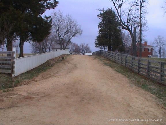 Road in Appomattox Courthouse Village